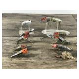 Lot of 10 Heddon Collectible Fishing Lures - see description for more info