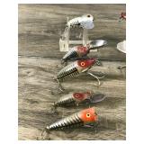 Lot of 10 Heddon Collectible Fishing Lures - see description for more info