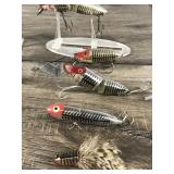 Lot of 10 Heddon Collectible Fishing Lures - see description for more info