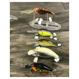 Lot of 10 Norman Fishing Lures