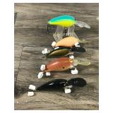 Lot of 10 Norman Fishing Lures