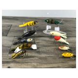 Lot of 10 Whopper Stopper Fishing Lures