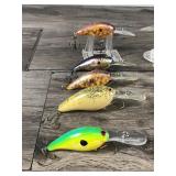 Lot of 10 Norman Fishing Lures