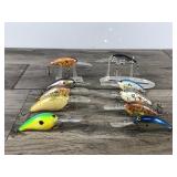 Lot of 10 Norman Fishing Lures