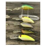 Lot of 10 Norman Fishing Lures