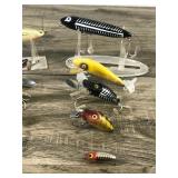 Lot of 10 Heddon Collectible Fishing Lures - see description for more info