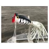 Lot of 10 Hula Popper Fishing Lures