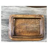 Brown Toot Toot Tugboat Vintage Cookie Jar 1950s By Treasure Craft