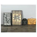 Home Decor Signs - see description for more info