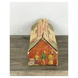 Vintage Walt Disneys Frontierland Logs by Halsam Set No. 910 - Box is full of Log Pieces