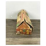 Vintage Walt Disneys Frontierland Logs by Halsam Set No. 910 - Box is full of Log Pieces