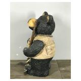 Bear Fisherman Resin Bank