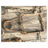 Lot of 24 Vintage Hunting Traps - Looks like Most of them are Victor - see description for more info