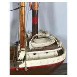 Collectible Wood Model Boat