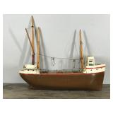 Collectible Wood Model Boat