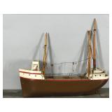 Collectible Wood Model Boat