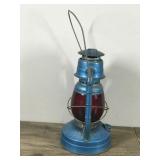 Vintage Dietz Little Wizard N.Y.U.S.A. Lantern with Red Globe