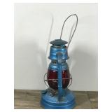 Vintage Dietz Little Wizard N.Y.U.S.A. Lantern with Red Globe