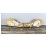 Cabin Decor - Large Birch Bark Canoe with Bears on the side and more
