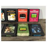 19 - Atari Video Games & 2 Paddle Controllers - see description for more info