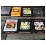 19 - Atari Video Games & 2 Paddle Controllers - see description for more info