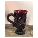 Lot of Collectible Red Glassware - see description for more info