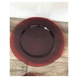 Lot of Collectible Red Glassware - see description for more info