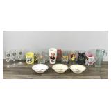 Lot of Collectible Glasses / Mugs & More - see description for more info