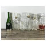 Lot of Collectible Decanters and More