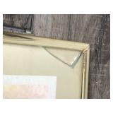 Framed Print of Mallards in Wooded Pond