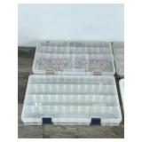 4 - Plastic Fishing Tackle Boxes