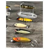 Lot of 10 Collectible Fishing Lures - See description for more info