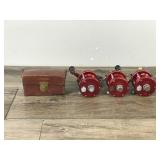 3 - Collectible Abu Garcia Ambassadeur Fishing Reels & Case - see description for more info