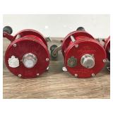 3 - Collectible Abu Garcia Ambassadeur Fishing Reels & Case - see description for more info