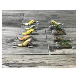 Lot of 10 Collectible Cisco Kid Fishing Lures