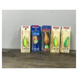 Lot of 5 Norman Fishing Lures in Original Packages