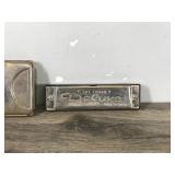 M. Hohner Echo Bell Metal Reeds Harmonica & Toy Tunes Deluxe Jaru Harmonica