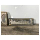 M. Hohner Echo Bell Metal Reeds Harmonica & Toy Tunes Deluxe Jaru Harmonica