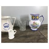 Lot of Big and Small Pitchers - see description for more info