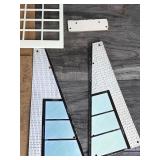 Vintage Fire Department Pressed Wood Toy House