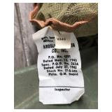 Lot of Vintage Military Items