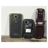 Lot of 7 Cell Phones & More