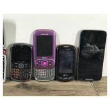 Lot of 7 Cell Phones & More