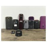 Lot of 7 Cell Phones & More