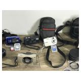Large Lot of Cameras/Camcorders & More - see description for more info