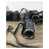 Large Lot of Cameras/Camcorders & More - see description for more info