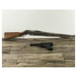 Vintage BB Gun with Engraving on the Side & plastic BB, Pellet and Dart