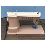 Vintage Singer Electric Sewing Machine with Accessories