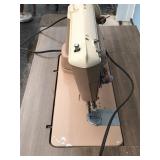 Vintage Singer Electric Sewing Machine with Accessories