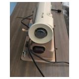 Vintage Singer Electric Sewing Machine with Accessories